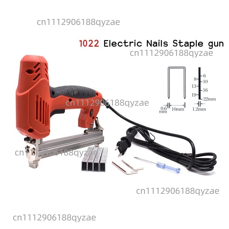Woodworking Nail Gun - Pistola Sparachiodi Elettrica Regolabile 1022 Yard,