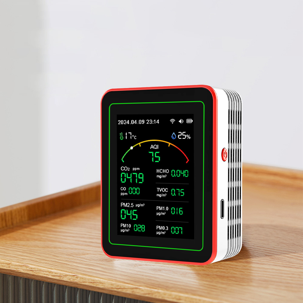Woodworking App - Tester WiFi 15-in-1 Portatile AQI PM0.3