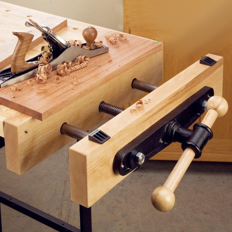 Woodworking Quick Release Vise - Morsa anteriore a sgancio rapido Morsa