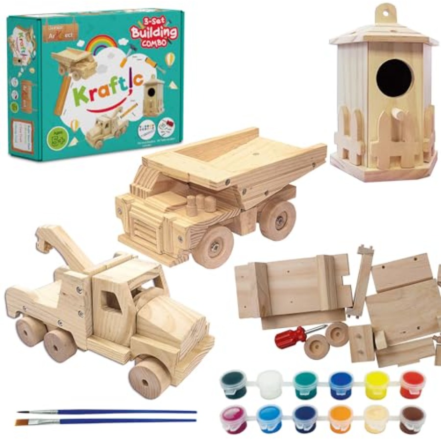 Woodworking Kits For Adults - Kit di costruzione in legno per