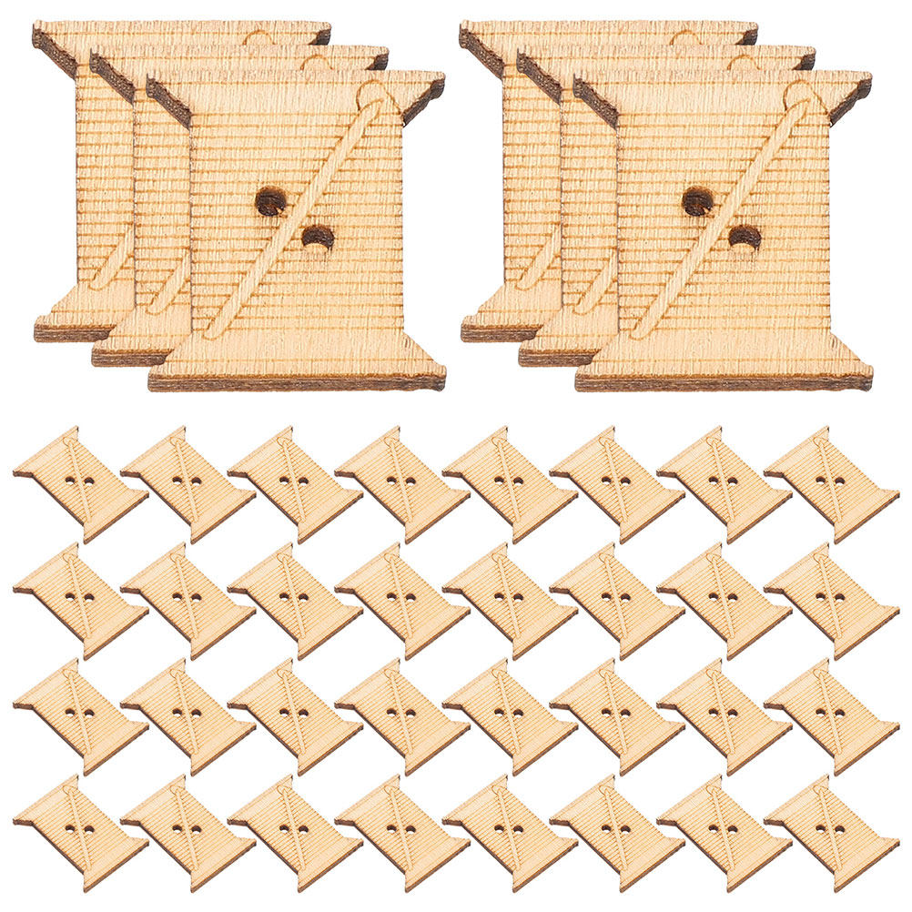 Woodworking Diy Projects - 100 Pezzi Bobine in Legno per