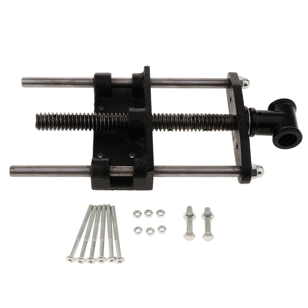 Woodworking Front Vise - Morsa per Falegnameria in Ghisa Malleabile,
