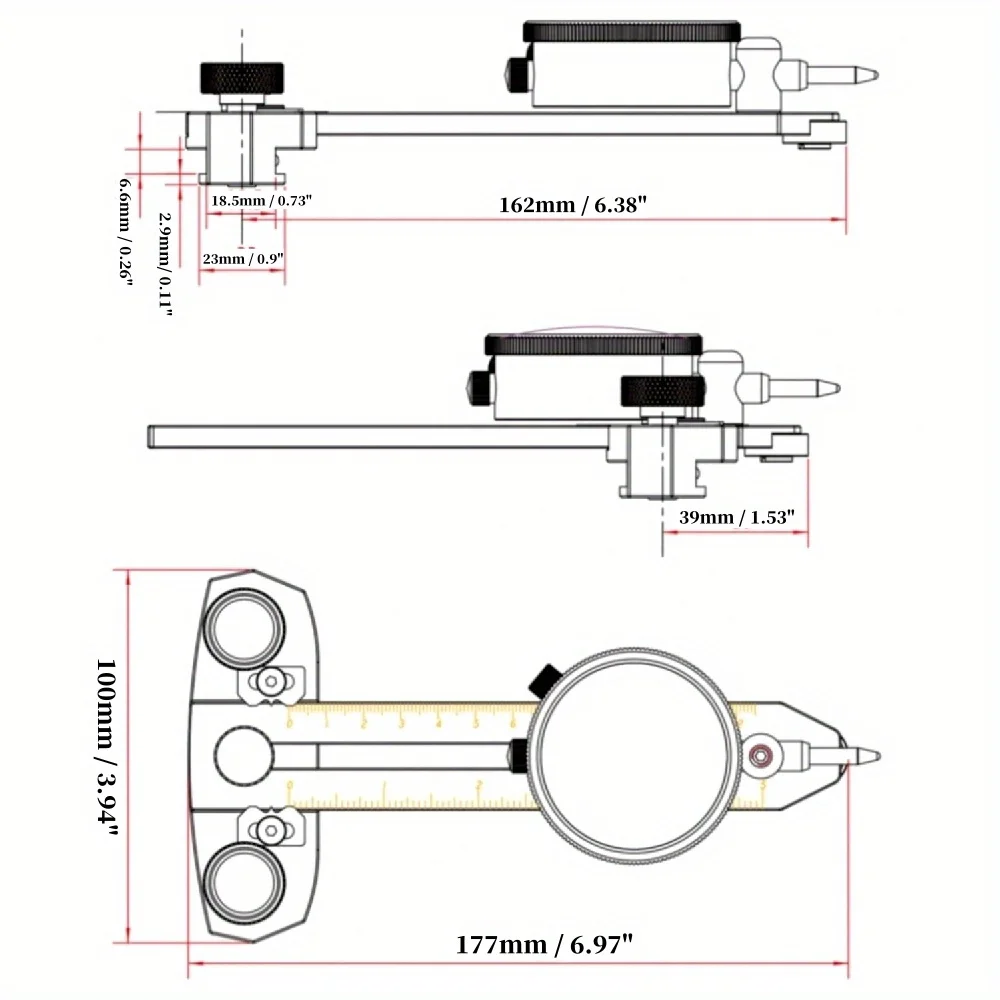 Allineatore Preciso per Lame d - Woodworking Kickback recensione e prezzo