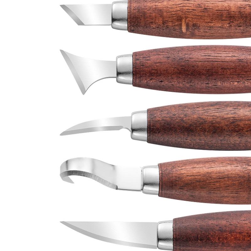 Set di 5 Scalpelli per Intagli - Woodworking Diy Projects recensione e prezzo
