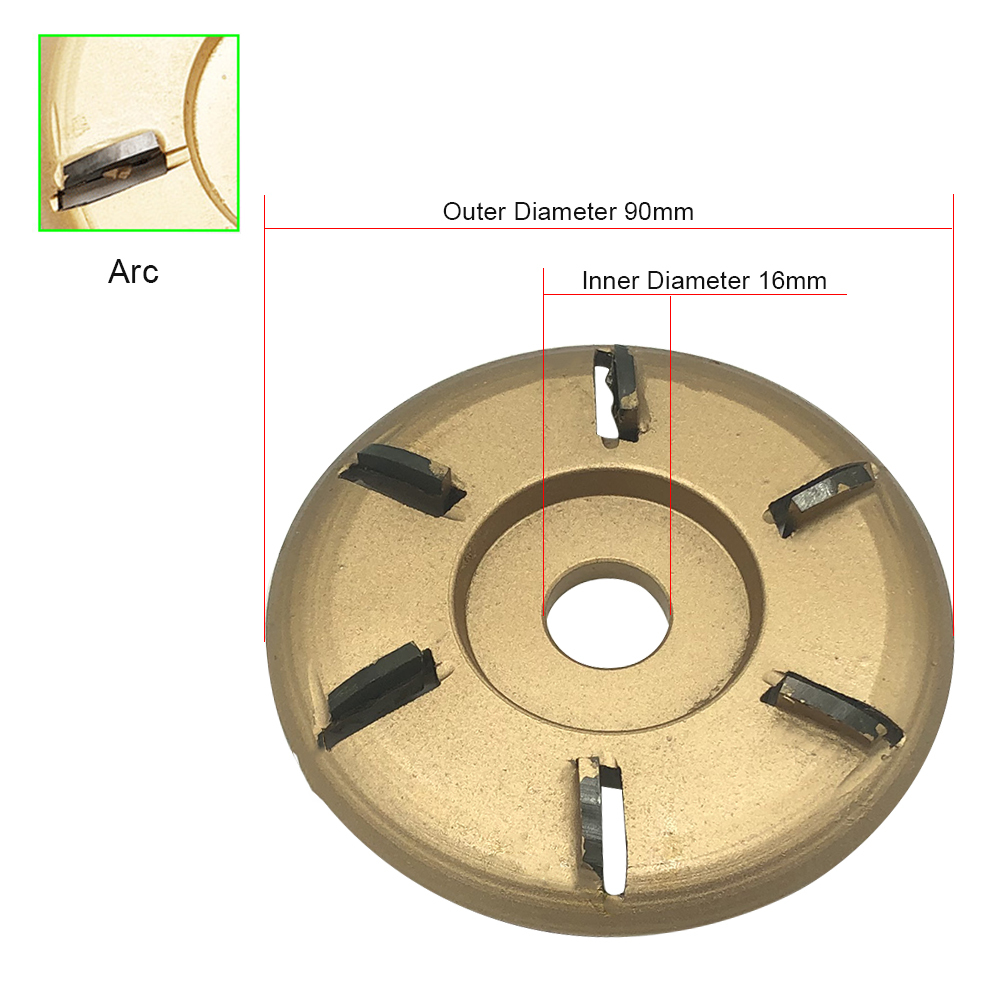 Fresa a sei denti ad arco Arco - Woodworking Edge Corner Planer recensione e prezzo