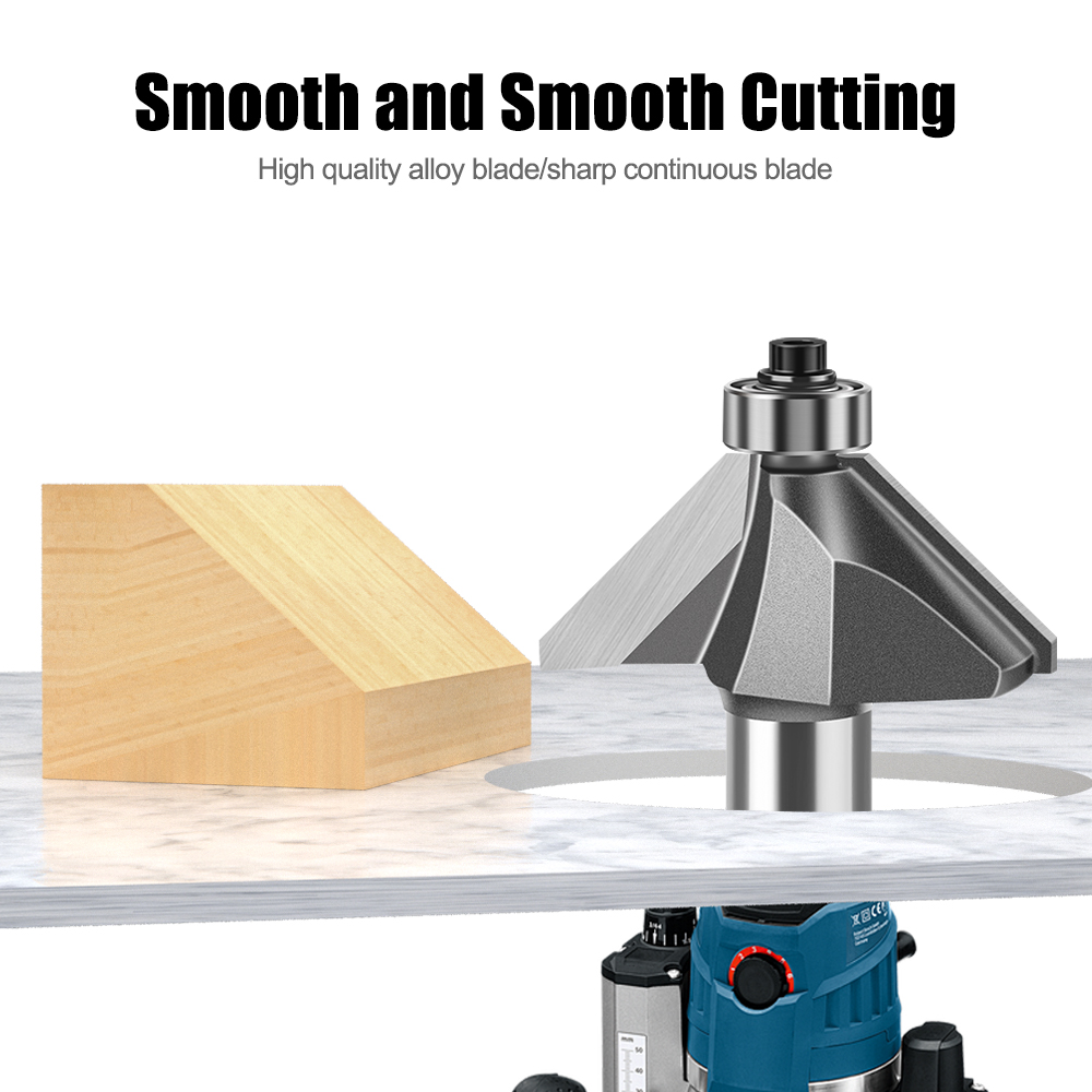 Fresa per Smussatura a 45 Grad - Woodworking Edge Corner Planer recensione e prezzo